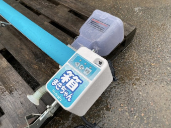 育苗箱施用剤散布機 クボタ 箱まきちゃん HSY40L