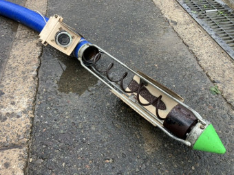 穀物搬送機 岡山農栄社 CM10A