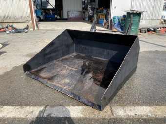 フォークリフト用除雪バケット メーカー不明 型式不明