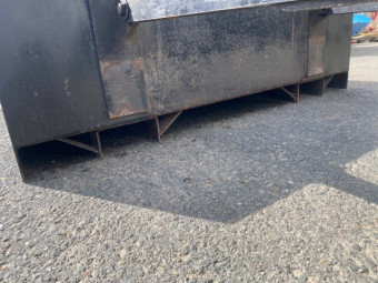 フォークリフト用除雪バケット メーカー不明 型式不明