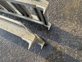 アルミブリッジ 昭和ブリッジ L2100×W370