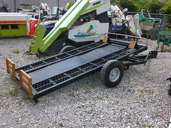 運搬車トラクター 取付 トレーラー 牽引 コンバイン 搬送 2輪 荷台運搬用 トラクター 牽引 コンバイントレーラー