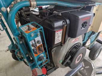 自走セット動噴 自走ラジコン動噴 MSA753DR6S