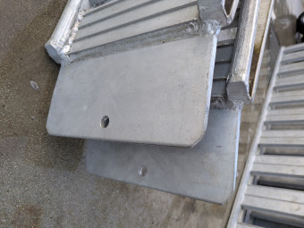 ブリッジ 日軽アルミブリッジ 08-C7-30W