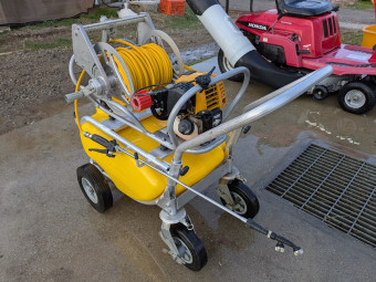 移動式エンジンセット動噴 霧女神 KV-ER50