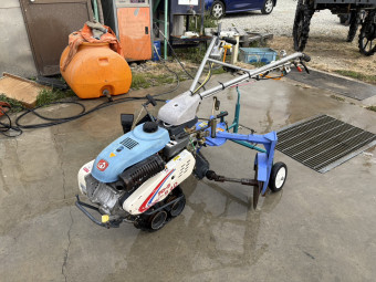 クローラ式管理機 パンジー S6D