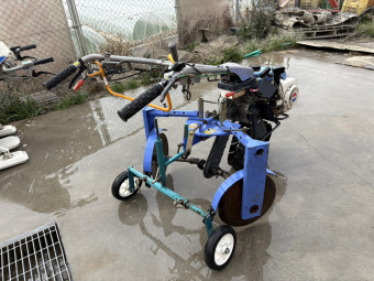 クローラ式管理機 パンジー S6D