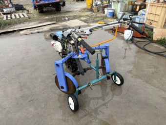 クローラ式管理機 パンジー S6D