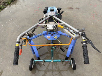 クローラ式管理機 パンジー S6D