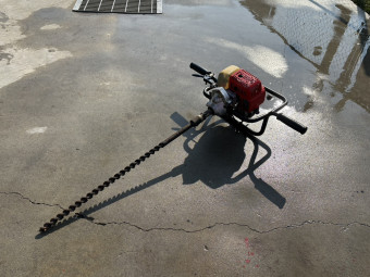 穴掘り機 エンジンオーガ AG2300EZ