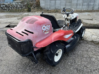 乗用草刈機 ラビットモアー RM981