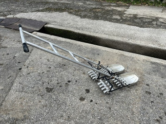 手押水田除草機 2丁押 Wシリ-ズ