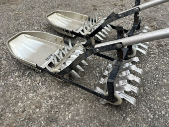 手押水田除草機 2丁押 Wシリ-ズ