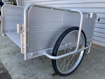 収穫用台車 折りたたみ式リヤカー HK100