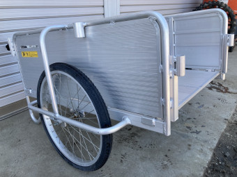 収穫用台車 折りたたみ式リヤカー HK100