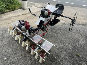 水田用乗用除草機 JJ-1