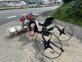 水田用乗用除草機 JJ-1