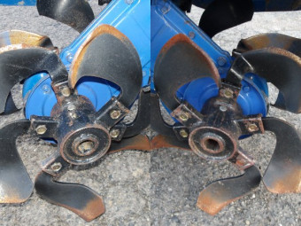 アグリップ跳ね上げ管理機NR603R