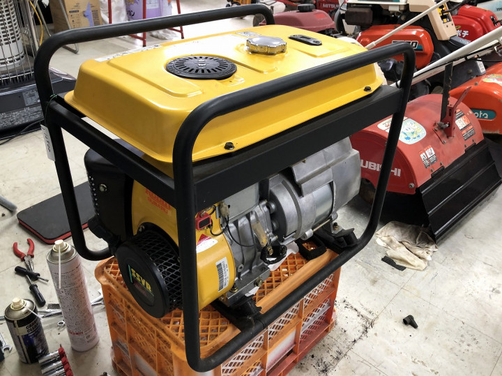 スバル SUBARU 2．0kVA ガソリンエンジン発電機 単相100V 60Hz