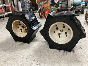湿田タイヤ / バインダー用17×8
