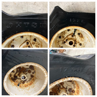 湿田タイヤ / バインダー用17×8