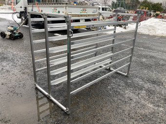 アルミ苗コンテナ収納棚 / 60SKN